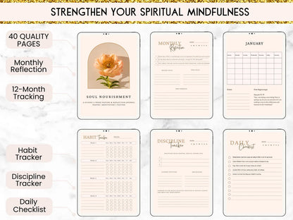 📖 5 Beautiful Prayer Journals - Digital Download Bundle