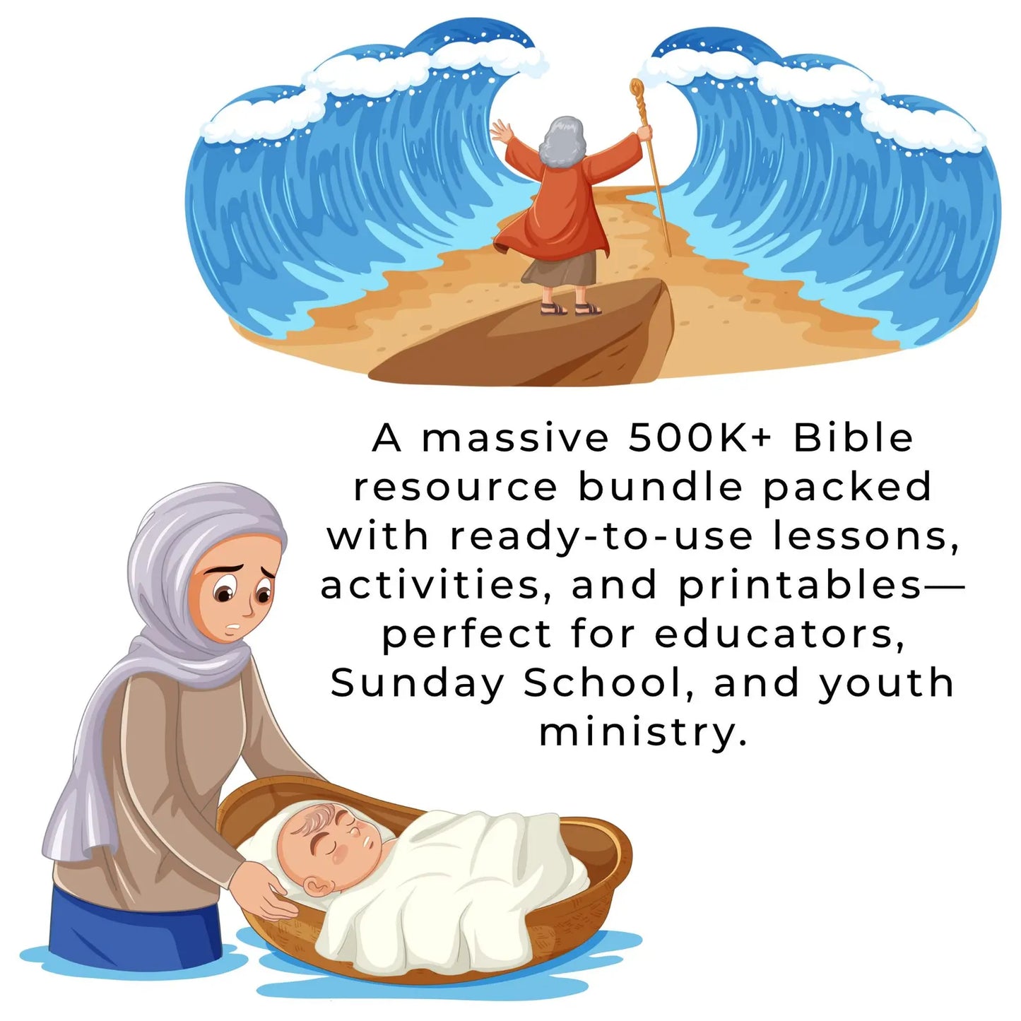 The Ultimate Bible Teaching Vault - 500K+ Resources (Never Buy Another Curriculum Again)