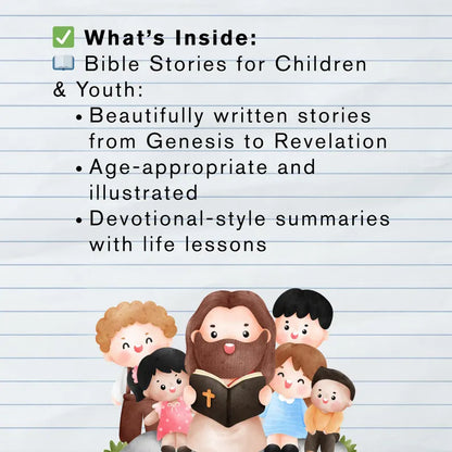 The Complete Bible Stories & Activities Vault - 200+ Ready-Made Lessons
