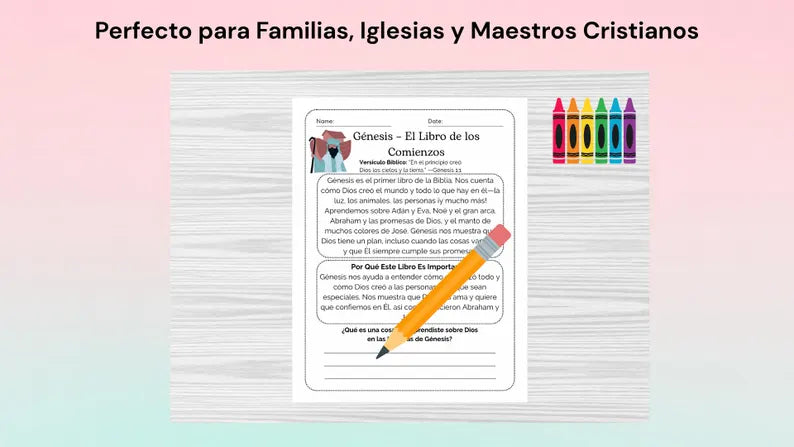 20 Lecciones de los Libros de la Biblia para Niños