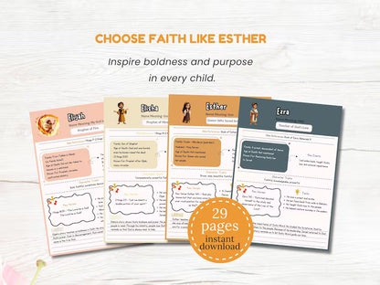 Old Testament Heroes: Complete Character Study Guide for Kids (Faith, Courage & Obedience Lessons)