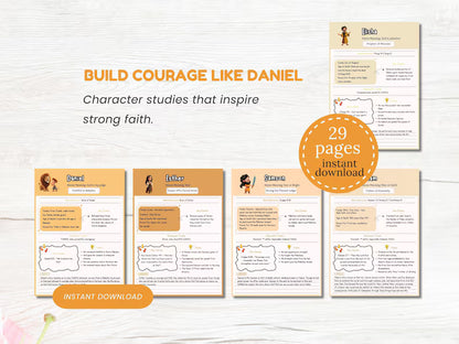 Old Testament Heroes: Complete Character Study Guide for Kids (Faith, Courage & Obedience Lessons)