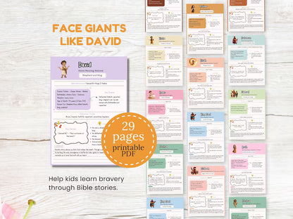 Old Testament Heroes: Complete Character Study Guide for Kids (Faith, Courage & Obedience Lessons)